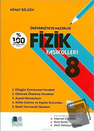 Fizik Fasikülleri 8, Nihat Bilgin, Nihat Bilgin Yayınları, Fiyatı, Yor