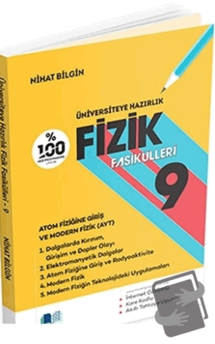 Fizik Fasikülleri 9 - Nihat Bilgin - Nihat Bilgin Yayınları - Fiyatı -