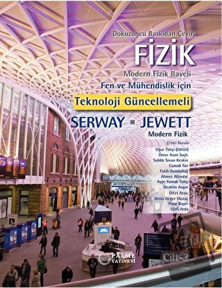 Fizik Serway - Jewett 3.Cilt - John W. Jewett - Palme Yayıncılık - Fiy