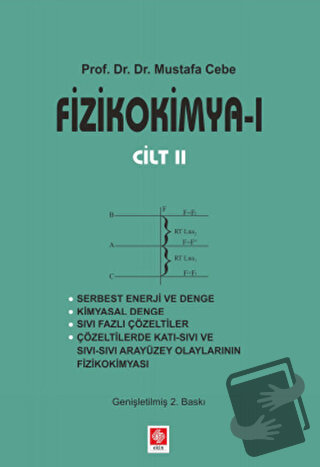 Fizikokimya 1 Cilt: 2 (Ciltli) - Mustafa Cebe - Ekin Basım Yayın - Fiy