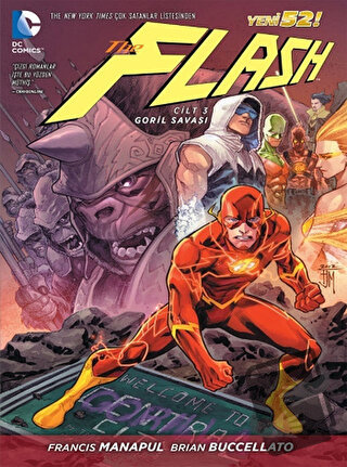 Flash Cilt 3: Goril Savaşı - Brian Buccellato - Arka Bahçe Yayıncılık 