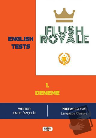 Flush Royale English Tests 1 - Emre Özçelik - Tilki Kitap - Fiyatı - Y