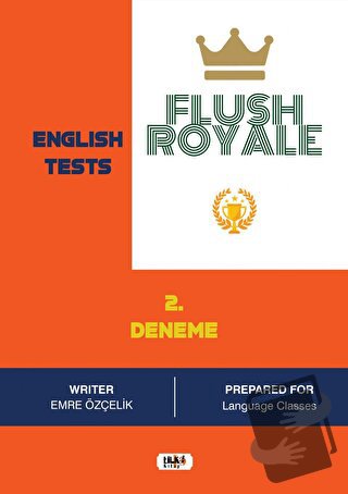 Flush Royale English Tests 2 - Emre Özçelik - Tilki Kitap - Fiyatı - Y