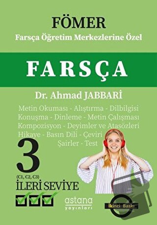 Fömer - Farsça 3 (İleri Seviye) - Ahmad Jabbari - Astana Yayınları - F