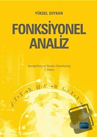 Fonksiyonel Analiz - Yüksel Soykan - Nobel Akademik Yayıncılık - Fiyat