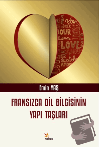 Fransızca Dil Bilgisinin Yapı Taşları - Emin Yaş - Kriter Yayınları - 