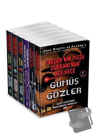 Freddy Pizza Dükkanı 6 Kitap Set - Scott Cawthon - Olimpos Yayınları -