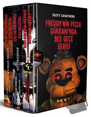 Freddy'nin Pizza Dükkanı'nda Beş Gece Serisi Seti (3 Kitap Takım) - Ki