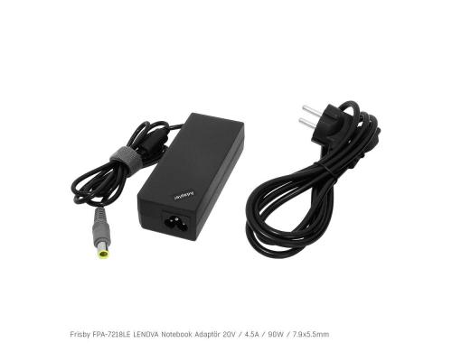 Frisby Fpa-7218Le Notebook Adaptör (Lenovo) 20V 4.5A (Uç Boyutu : 7.9 