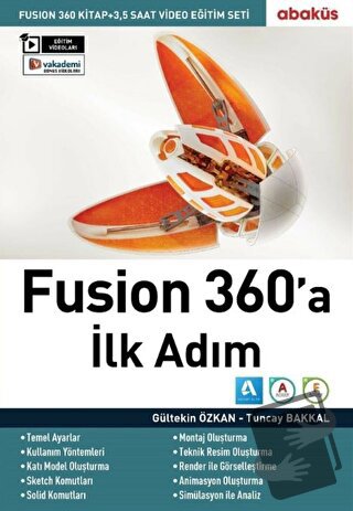 Fusion 360'a İlk Adım - Gültekin Özkan - Abaküs Kitap - Fiyatı - Yorum