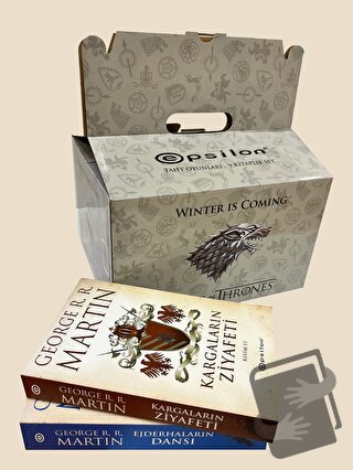 Game Of Thrones - Taht Oyunları (9 Kitap Set Özel Kutulu) - George R. 