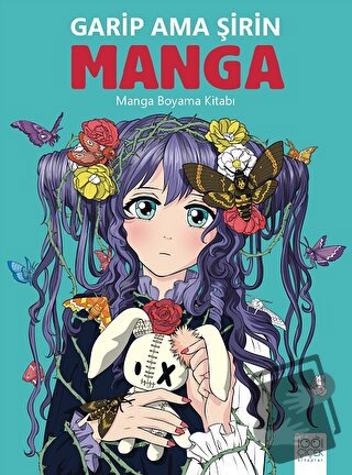 Garip Ama Şirin Manga - Manga Boyama Kitabı - Bia Melo - 1001 Çiçek Ki