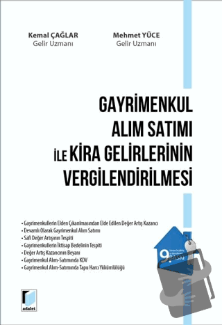 Gayrimenkul Alım Satımı ile Kira Gelirlerinin Vergilendirilmesi - Mehm