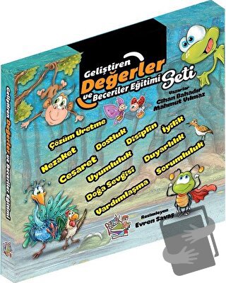 Geliştiren Değerler ve Beceriler Eğitim Seti (11 Kitap Takım) - Cihan 