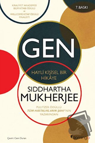 Gen - Siddhartha Mukherjee - Domingo Yayınevi - Fiyatı - Yorumları - S