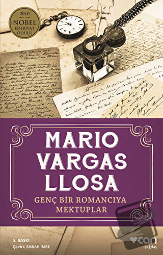 Genç Bir Romancıya Mektuplar - Mario Vargas Llosa - Can Yayınları - Fi