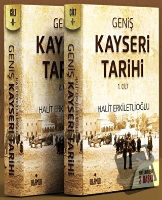 Geniş Kayseri Tarihi 2 Cilt Takım (Ciltli) - Halit Erkiletlioğlu - Ihl