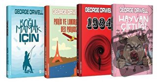 George Orwell Seti - 4 Kitap Takım - George Orwell - Parola Yayınları 