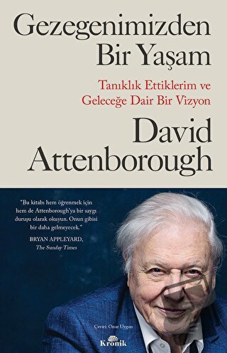 Gezegenimizden Bir Yaşam - David Attenborough - Kronik Kitap - Fiyatı 