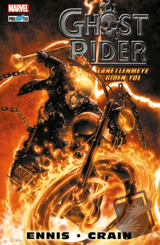 Ghost Rider: Lanetlenmeye Giden Yol - Garth Ennis - Presstij Kitap - F