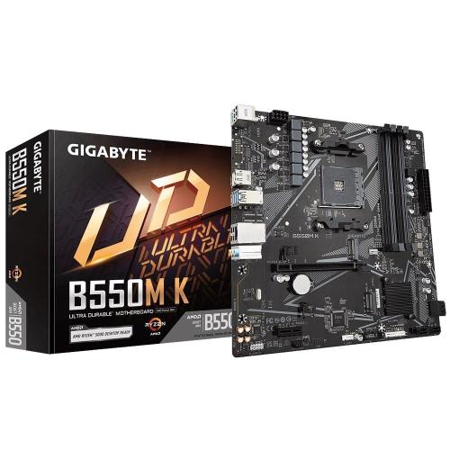 Gigabyte B550M K 4733Mhz(Oc)Ddr4 Soket Am4 M.2 Hdmı Dp Matx Anakart - 