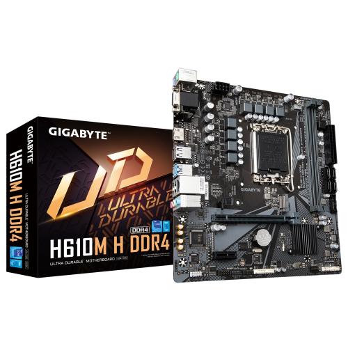 Gigabyte H610M H V2 Ddr4 M2 Pcie Nvme Hdmi Pcie 16X V4.0 1700P Matx An