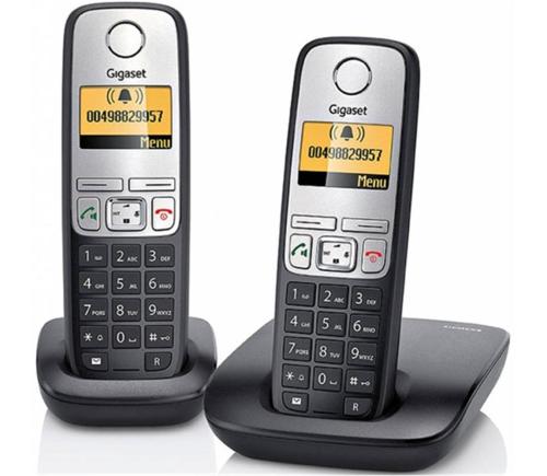 Gigaset A690 Duo 2 Li Siyah Telsiz Dect Telefon 100 Rehber Handsfree I