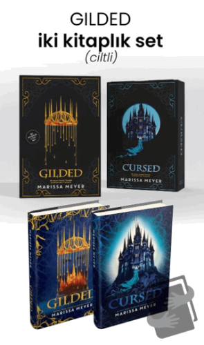 Gilded Serisi - İki Kitaplık Set (Ciltli) - Marissa Meyer - Ephesus Ya