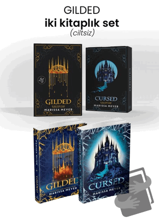 Gilded Serisi - İki Kitaplık Set - Marissa Meyer - Ephesus Yayınları -