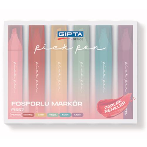 Gıpta Fosforlu Markor-Pıckpen 6 Lı Set - - Gıpta - Fiyatı - Yorumları 