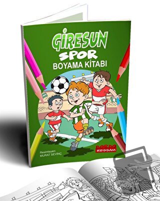 Giresunspor Boyama Kitabı - Kolektif - Bordo Ressam - Fiyatı - Yorumla