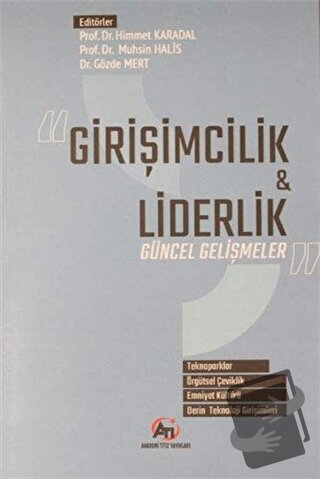 Girişimcilik ve Liderlik - Gözde Mert - Akademi Titiz Yayınları - Fiya