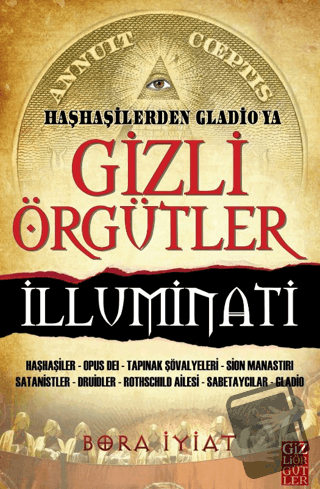 Gizli Örgütler İlluminati - Bora İyiat - Kripto Basım Yayın - Fiyatı -