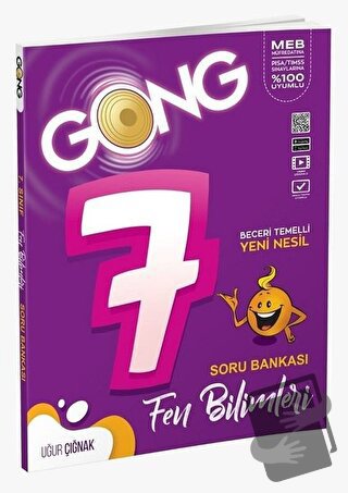 GONG 7.Fen Bilimleri Soru Bankası - Uğur Çığnak - Eğiten Kitap - Fiyat