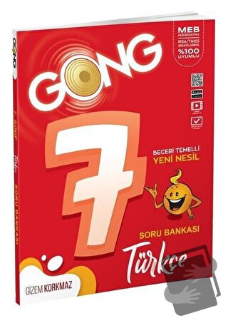 GONG 7.Türkçe Soru Bankası - Gizem Korkmaz - Eğiten Kitap - Fiyatı - Y