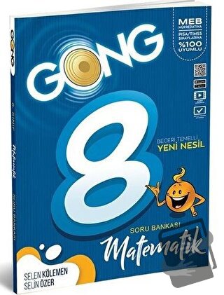 GONG 8. Sınıf Matematik Soru Bankası - Selen Kölemen - Eğiten Kitap - 