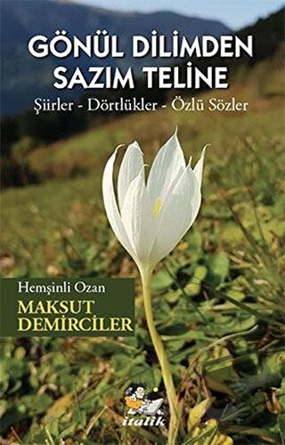 Gönül Dilimden Sazım Teline - Maksut Demirciler - İtalik Yayınevi - Fi