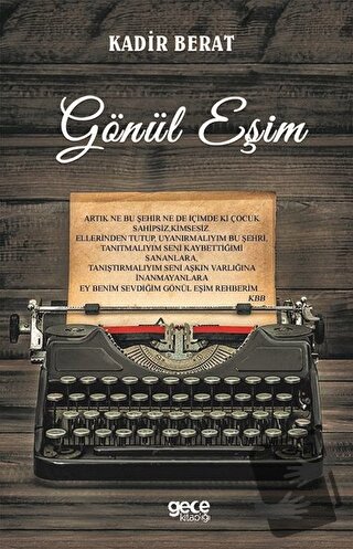 Gönül Eşim - Kadir Berat - Gece Kitaplığı - Fiyatı - Yorumları - Satın