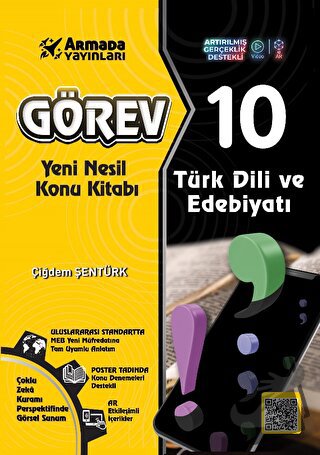 Görev 10 Türk Dili Ve Edebiyatı Yeni Nesil Konu Kitabı - Çiğdem Şentür