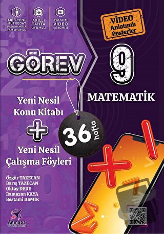 Görev 9 Matematik Yeni Nesil Konu + Yeni Nesil Çalışma Föyleri Armada 