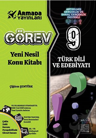 Görev 9. Sınıf Türk Dili ve Edebiyatı Yeni Nesil Konu Kitabı - Çiğdem 