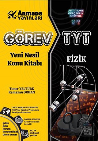 Görev TYT Fizik Yeni Nesil Konu Kitabı - Taner Yeltürk - Armada Yayınl