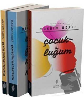 Gorki Otobiyografik Üçleme (3 Kitap Takım) - Maksim Gorki - Yordam Ede