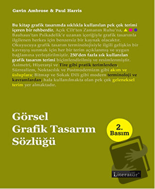 Görsel Grafik Tasarım Sözlüğü (Ciltli) - Gavin Ambrose - Literatür Yay