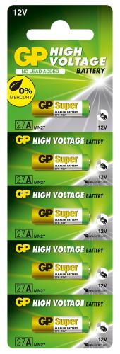 Gp Gp27A-C5 27A 12V Alkalin Spesifik Pil 5'Li Paket - - Gp - Fiyatı - 