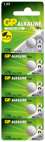 Gp Gpa76-C5 Lr44 Alkalin Düğme Pil 5'Li Paket - - Gp - Fiyatı - Yoruml