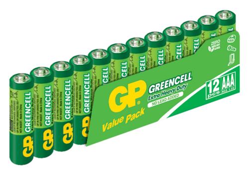 Gp Greencel R03 Aaa Boy İnce Çinko Kalem Pil 12'Li Paket Gp24G-Vs12 - 