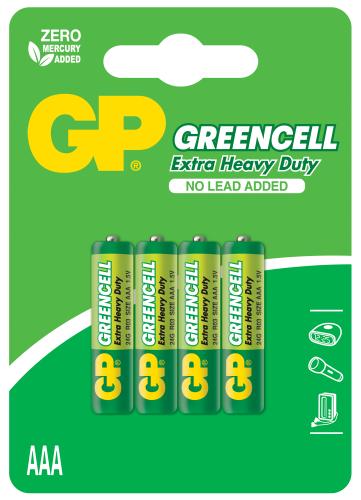 Gp Greencel R03 Aaa Boy İnce Çinko Kalem Pil 4'Lü Paket Gp24G-U4 - - G