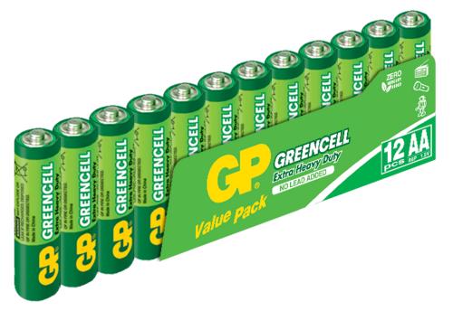 Gp Greencel R6 Aa Boy Çinko Kalem Pil 12'Li Paket Gp15G-Vs12 - - Gp - 