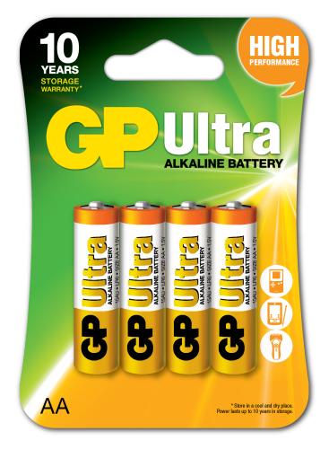 Gp Lr6 Aa Boy Ultra Alkalin Kalem Pil 4'Lü Paket Gp15Au-U4 - - Gp - Fi